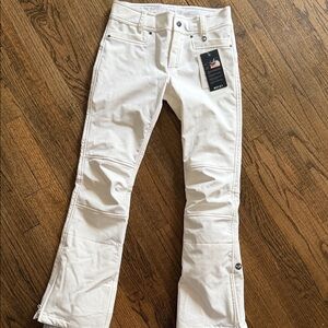 Roxy White Flare snow pants